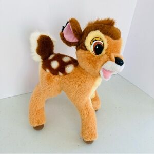 Bambi Plush Vintage Disney 14" Stuffed Animal Mattel 1992 Standing Clean